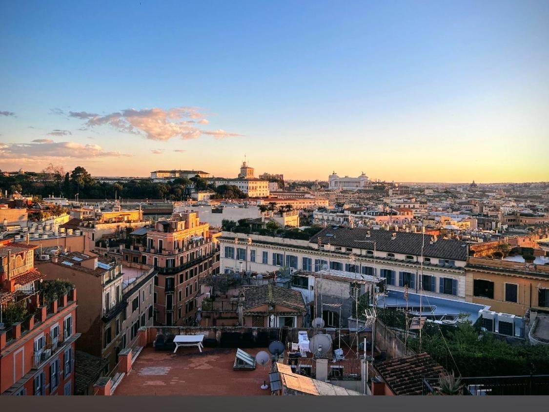 Spanish Steps Rome View Roma Exterior foto