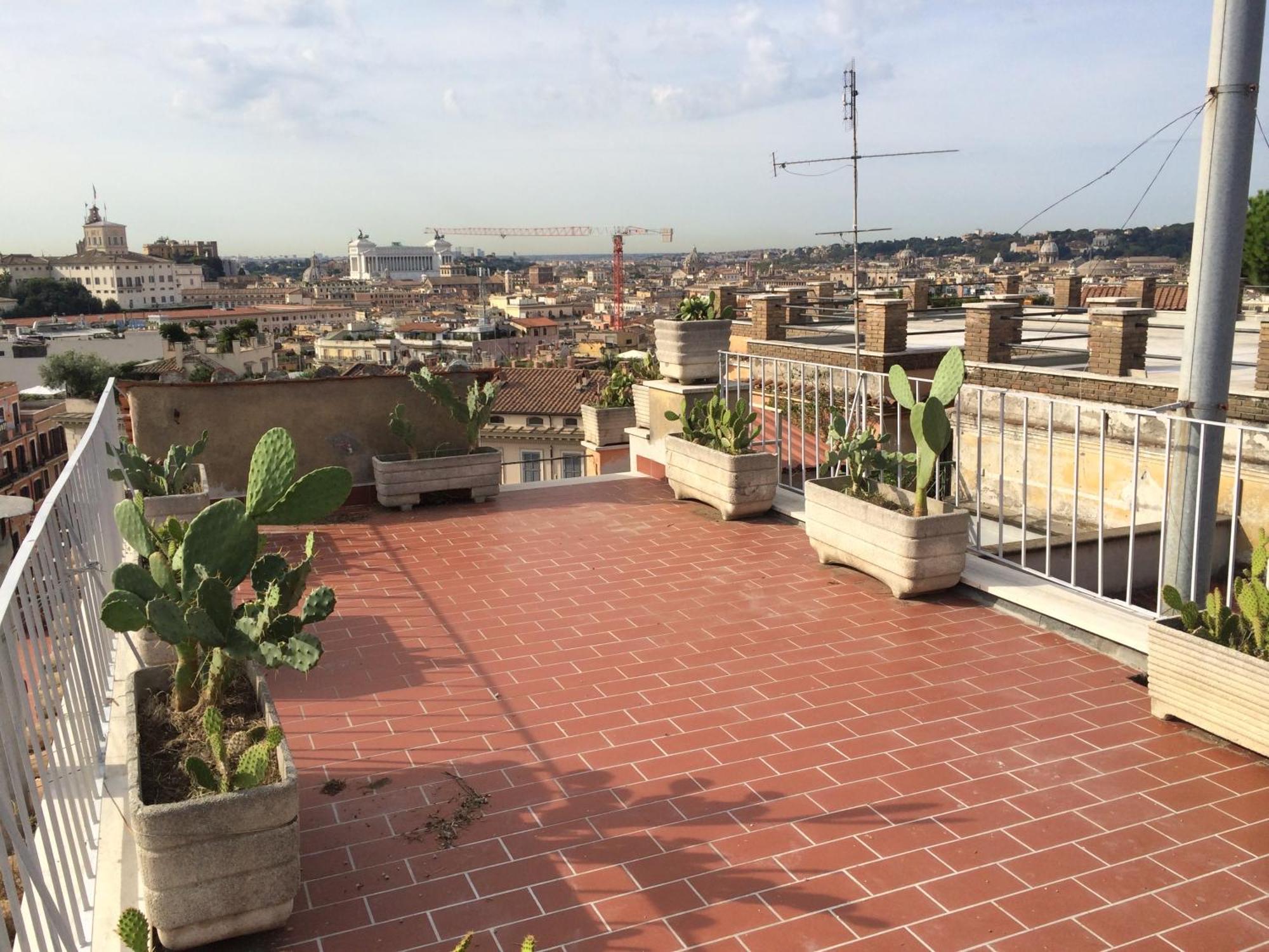 Spanish Steps Rome View Roma Exterior foto